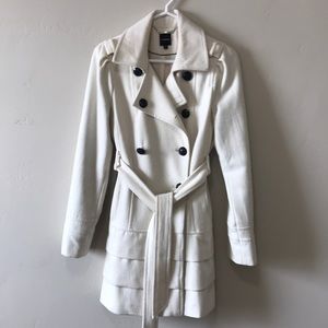 Express Cream Peacoat